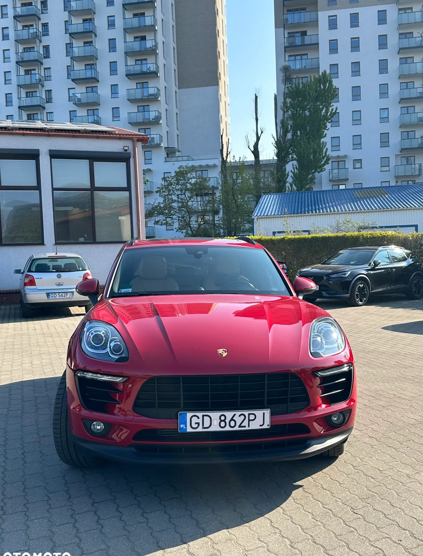 Porsche Macan cena 185000 przebieg: 94000, rok produkcji 2017 z Gdańsk małe 67